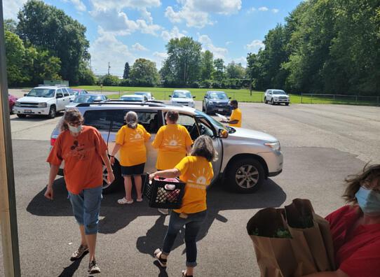 Staff and community come together to support families in need